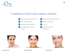 Tablet Screenshot of morenolaradental.com